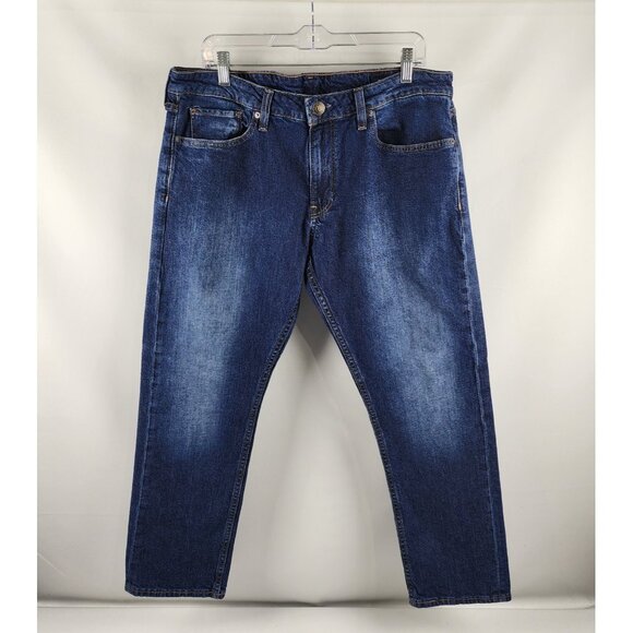Bonobos Jeans Mens 36x29 Blue Straight Leg Denim - Picture 1 of 9